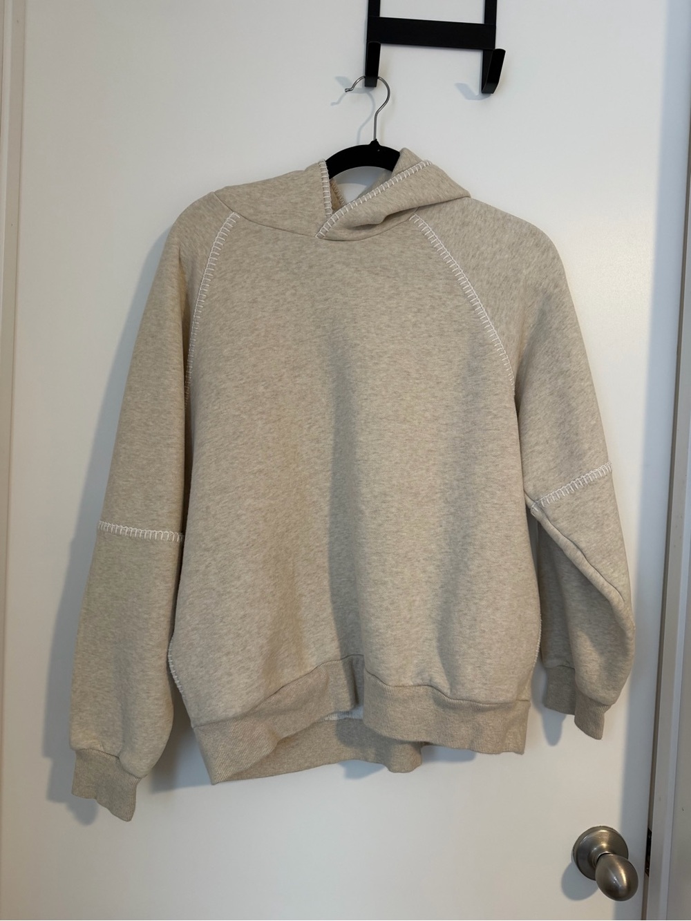 UGG Neutral Cream Hooded Men's Sweater